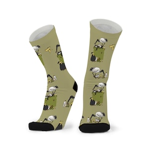 Bin Chicken Bamboo Socks. Ibis Socks. Fun Socks. Animal socks. Bird socks. Novelty Socks.