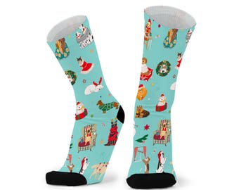 Christmas socks,Dog Christmas socks