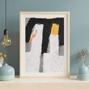 Pintura original pintura acrílica original sobre papel arte acrílico pequeña obra de arte original pintura abstracta arte