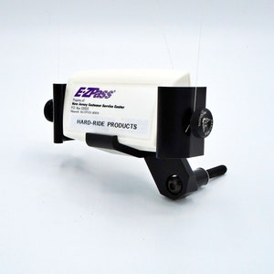 Custom EZ PASS HOLDER for Motorcycles (Black Anodized) – Perch Mount