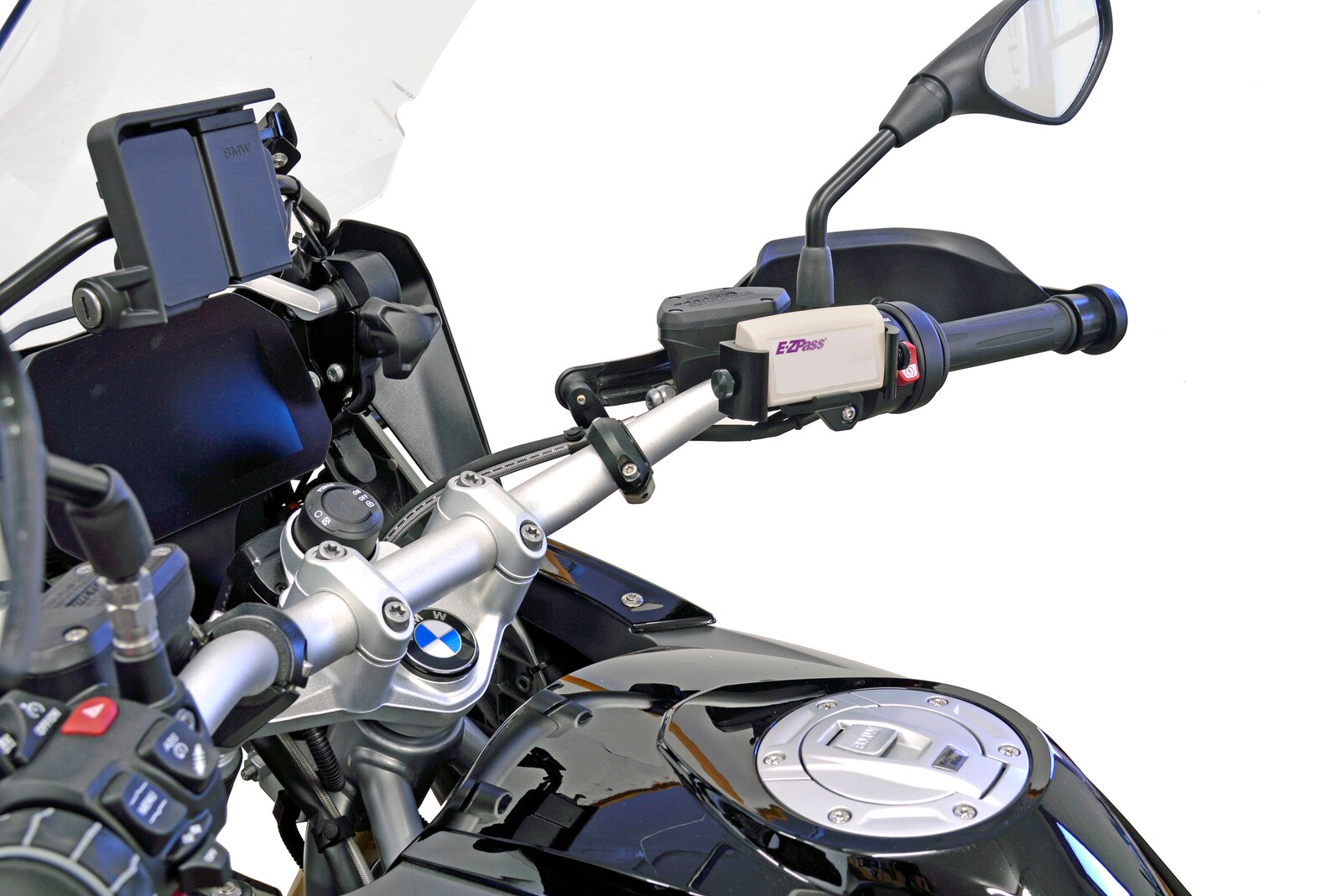 Custom EZ PASS HOLDER for Motorcycles Black Clamp Mount | Etsy