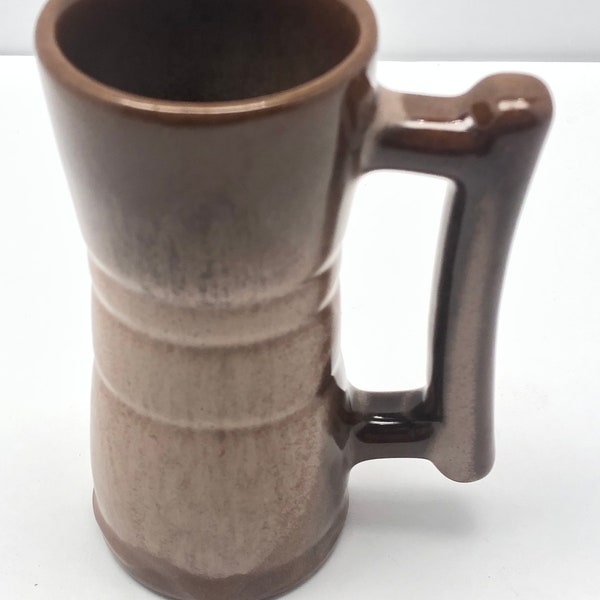 Frankoma Pottery coffee/juice mug 6 oz. - brown