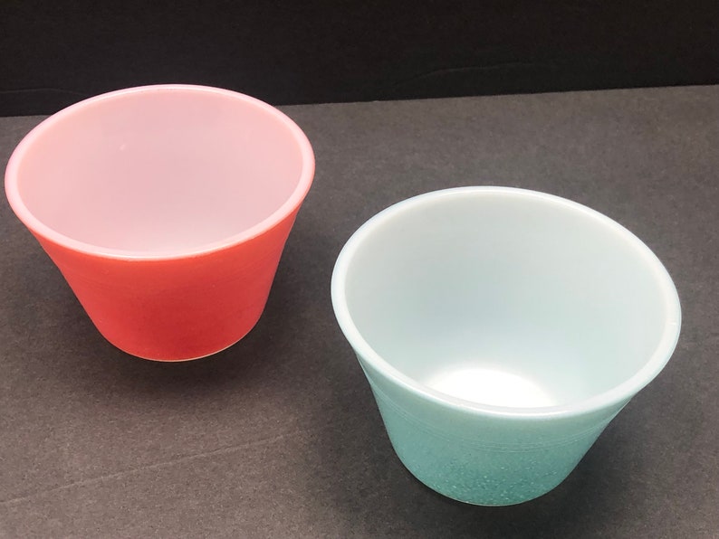 Custard Cups/ramekins, Manufactured in England, by JAJ Pyrex, Etsy