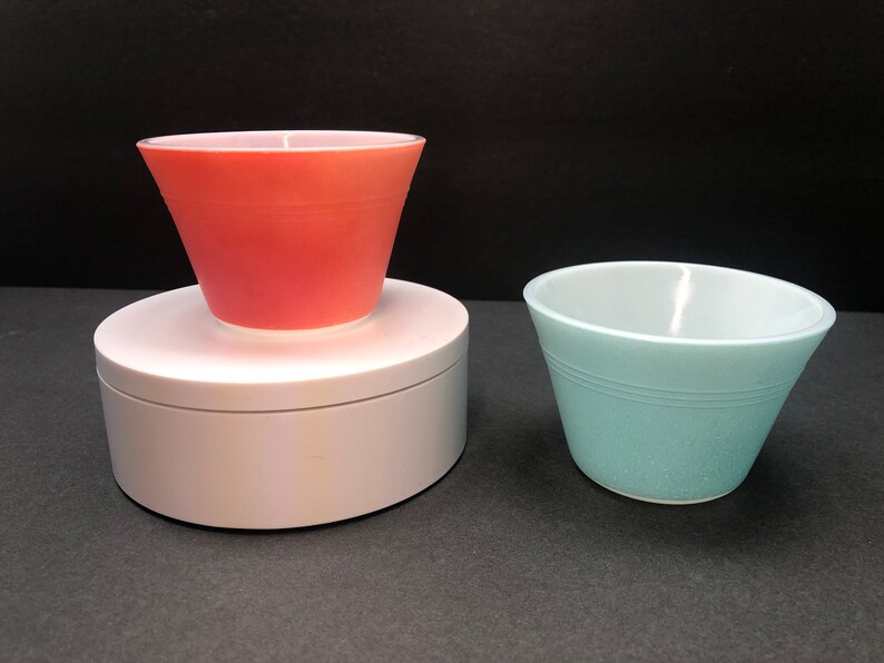 Custard Cups/ramekins, Manufactured in England, by JAJ Pyrex, Etsy