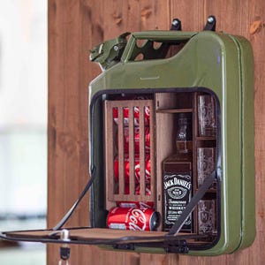 Handmade Jerry Can Mini Bar | Jerry Can Bar | Gift For Husband | Jerry Can Christmas | Gift For Him Anniversary Retirement gift for men