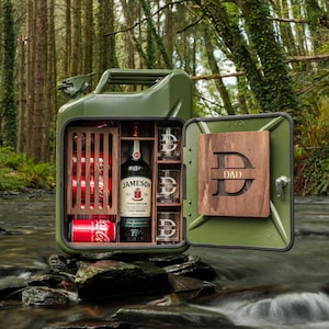 Jerry Can Bar, Retirement Gift for Men, Army Gift