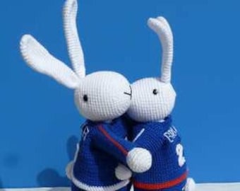 Mascots 2024 IIHF World Championship, amigurumi, English, Czech Pattern Pdf, digital