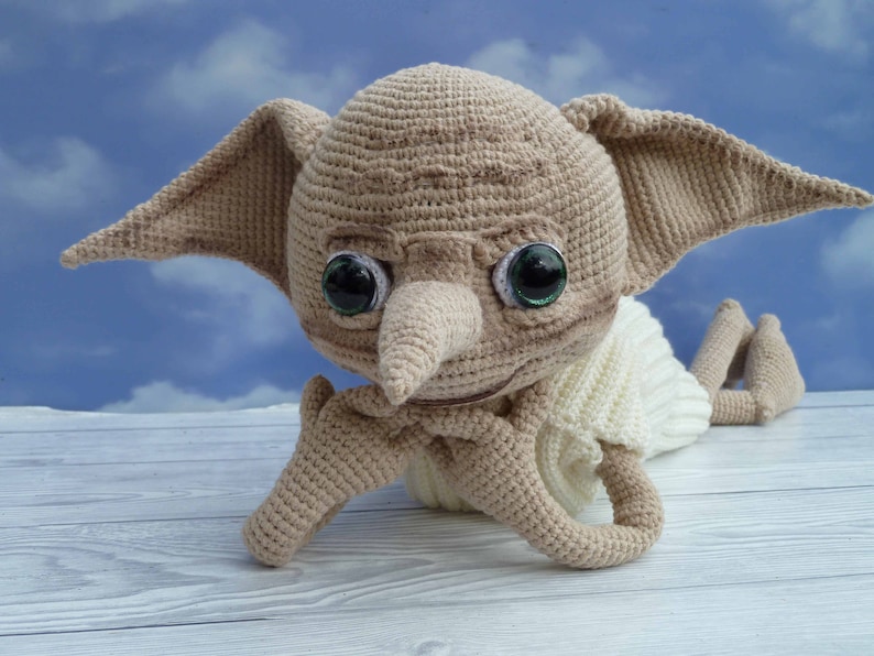 DOBBY Crochet Pattern, Amigurumi, Elf, English, Czech Pattern PDF ...