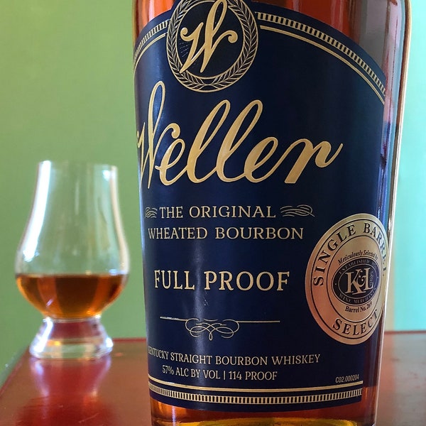 Miel de bourbon Weller vieilli en fût par Hoosier Honey (pinte pleine)