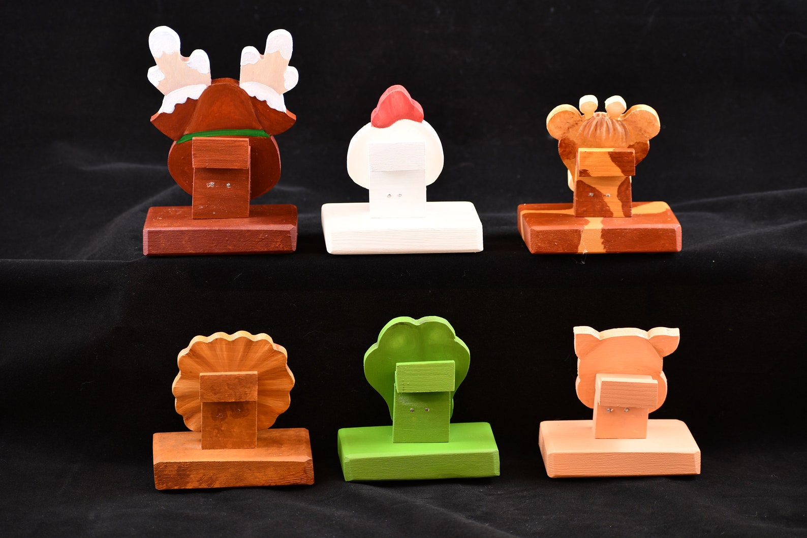 Hand painted Animal Eyeglass Holder Etsy