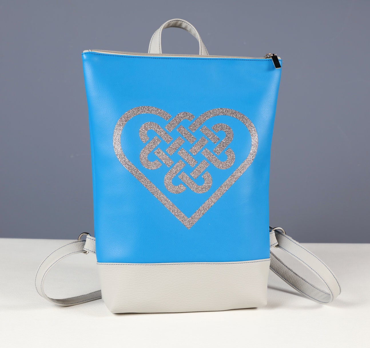 Glitter Heart Backpack Etsy UK