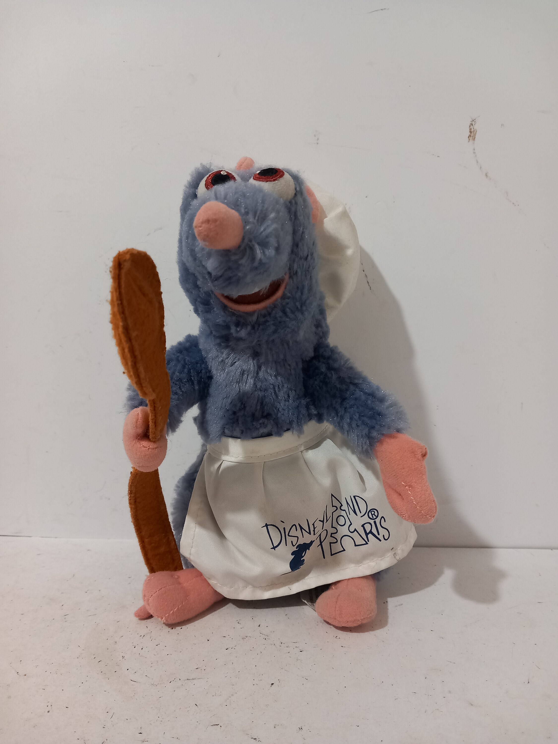 Disney Pixar Souris Bleue Avec Chapeau de Chef Ratatouille Tenant Fromage  Farci Peluche Peluche Taille 40cm Enfants Cadeau danniversaire Nouveau 