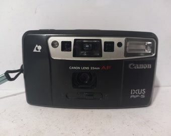 Canon Ixus AF-S 25mm Digital Film Camera - Black - vintage photography