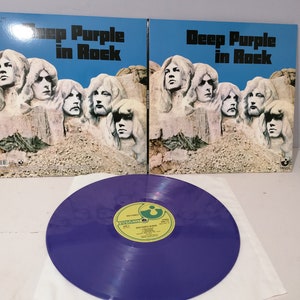 DEEP PURPLE in Rock Rare Vinyl Re-issue in Gatefold - Etsy