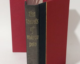 Livre Les Voyages de Marco Polo de Ronald Latham - Folio Society 1992