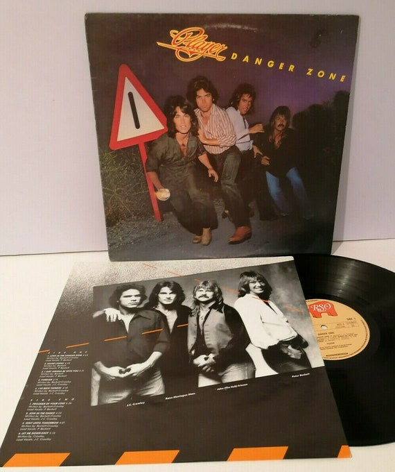 Player-danger Zone Original 1978 Rock Vinyl LP Record With - Etsy