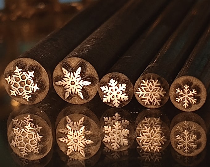 50 off SNOWFLAKE Premium Tool Stamp Set Etsy