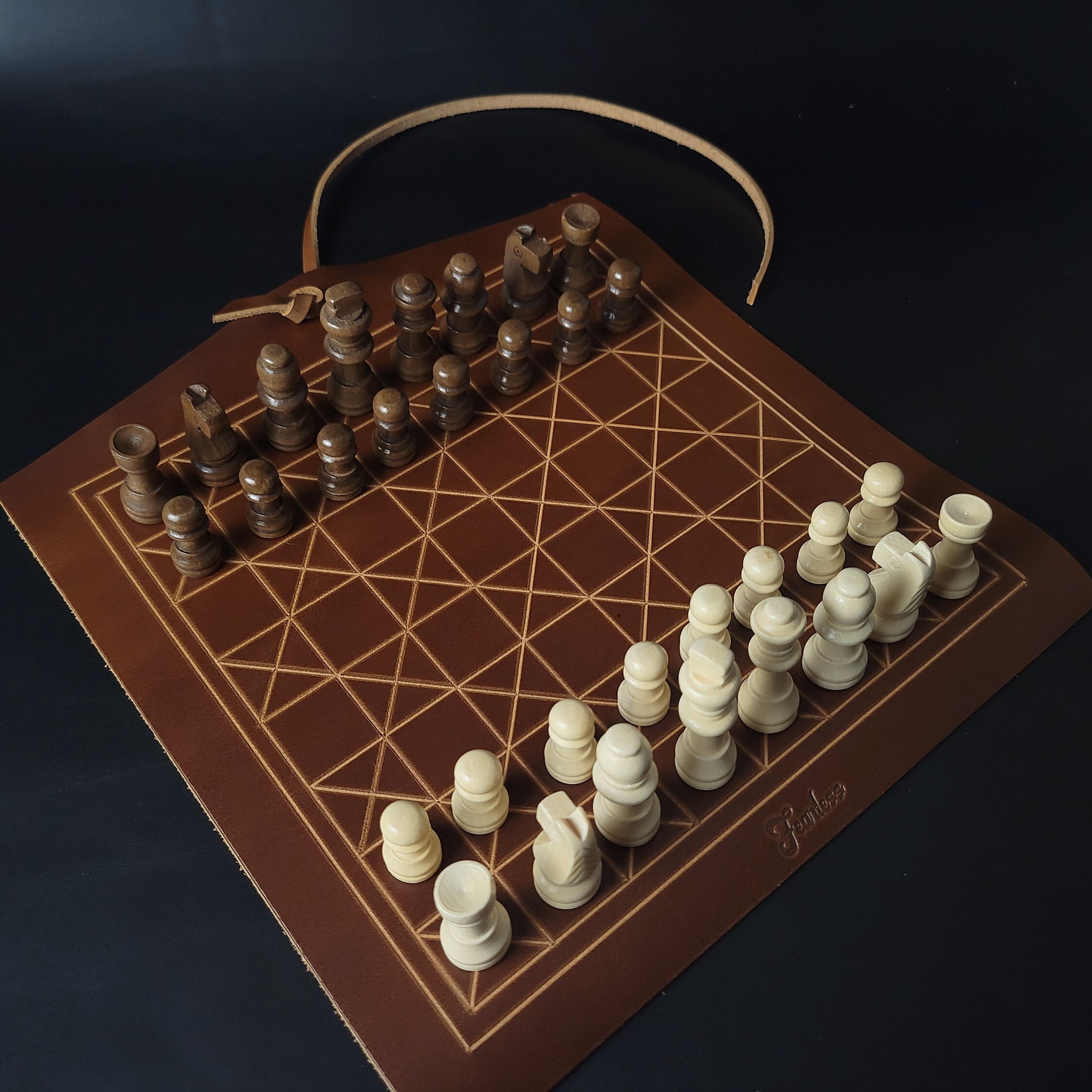 Cheap Custom Leather International Chess Games for Sale - China Leather  Chess Set and International Chess Games price