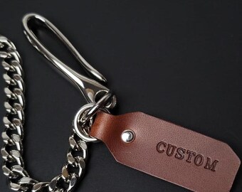 新品未使用 PEEL&LIFT nickel wallet chain Splicer Chrome Wallet Chain | AMiGAZ Attitude Approved