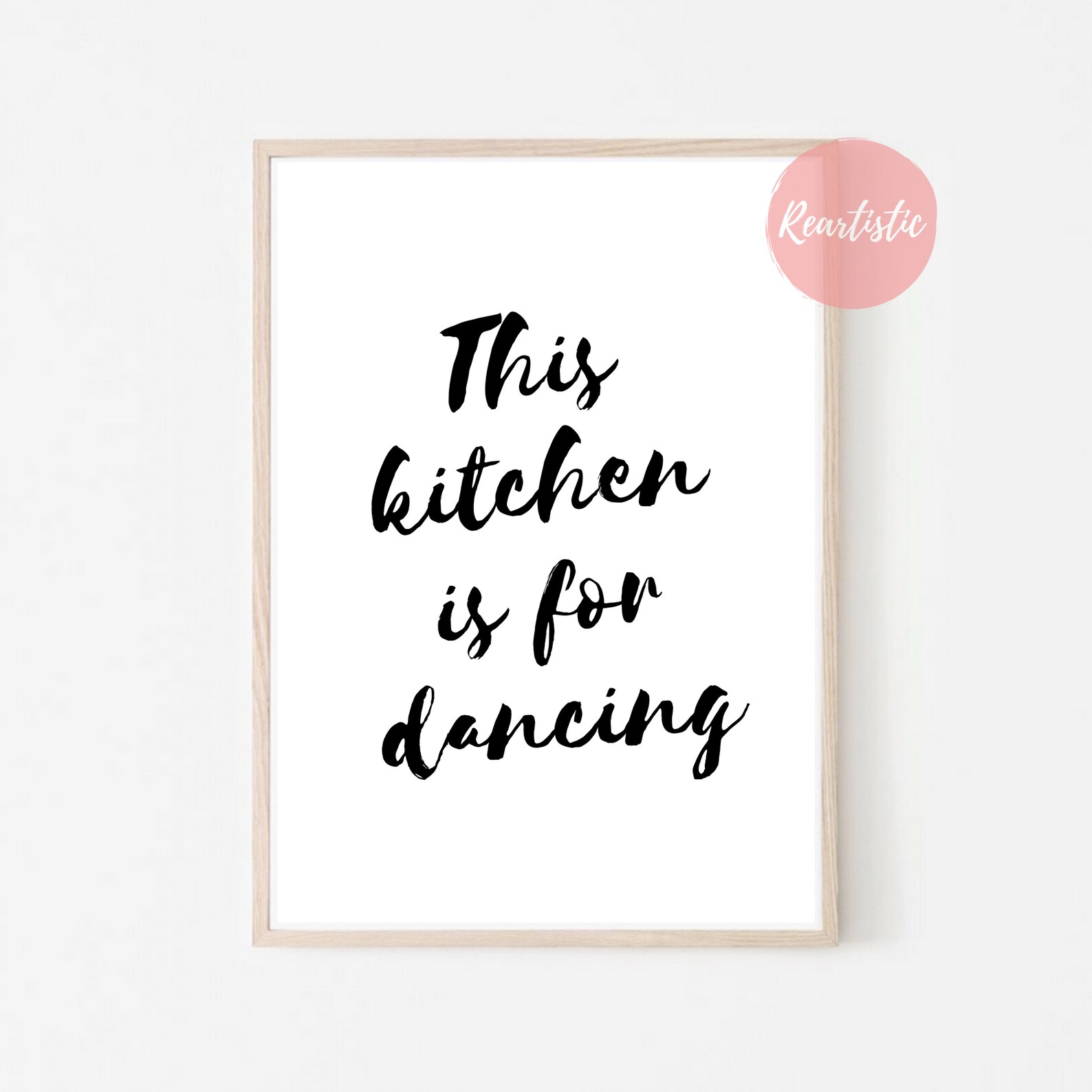 This Kitchen is For Dancing Prints for Kitchens Prints for | Etsy