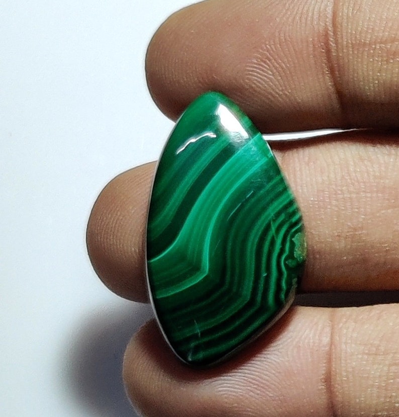 Natural Malachite Cabochon Gemstone