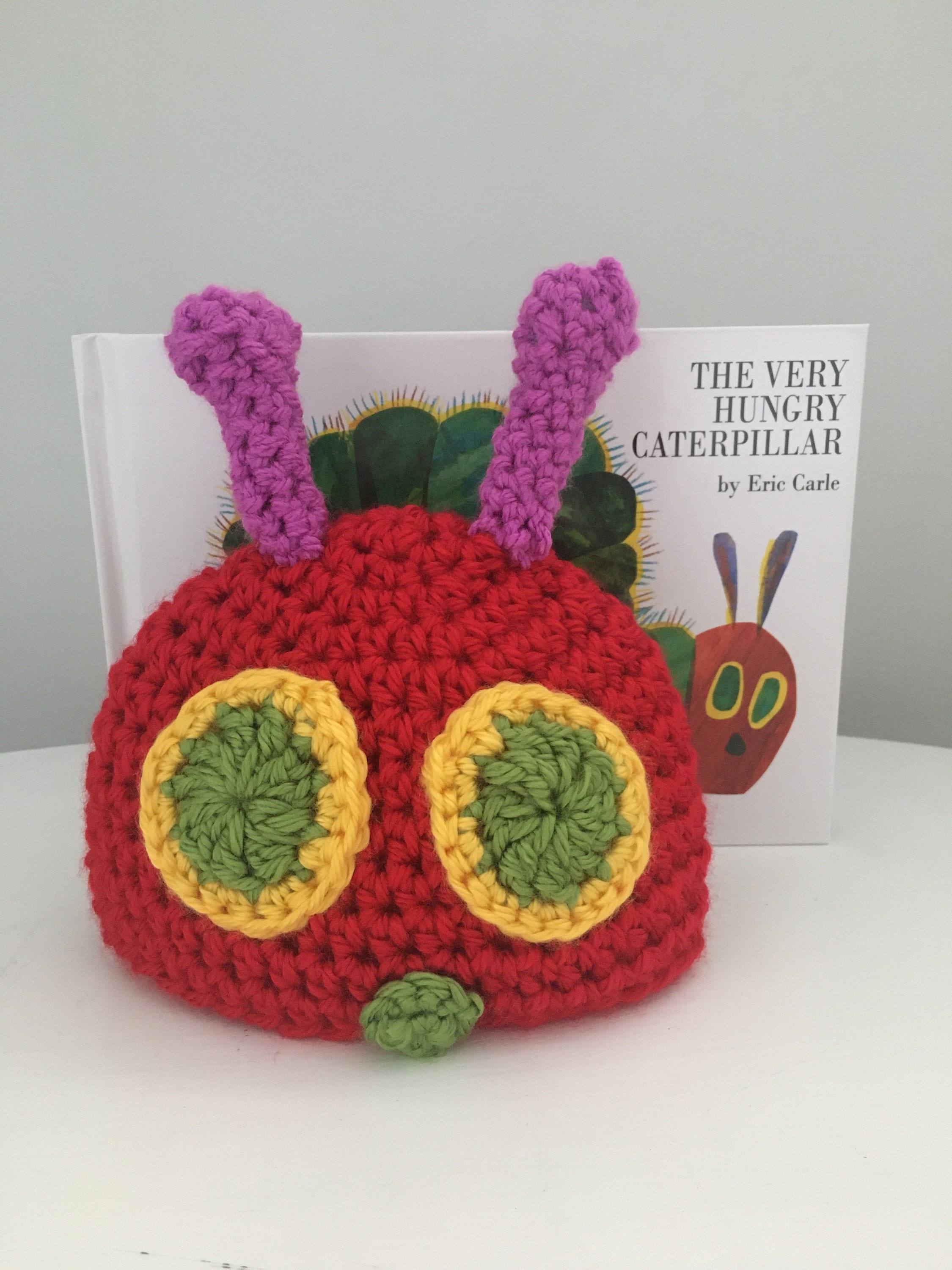 Handmade Very Hungry Caterpillar Hat 