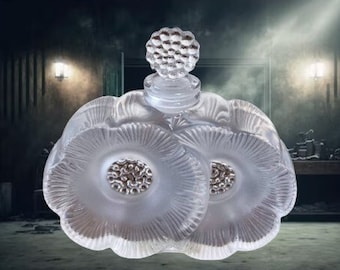 ★ LALIQUE ラリック ドゥ フルール Deux Fleurs ふたつの花 b14bda1606b6ada8edc22e899aca71