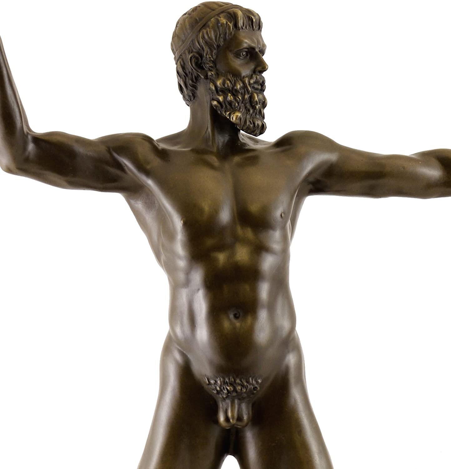 Statue Érotique Bronze Grec Sexe/Mythologie Statue