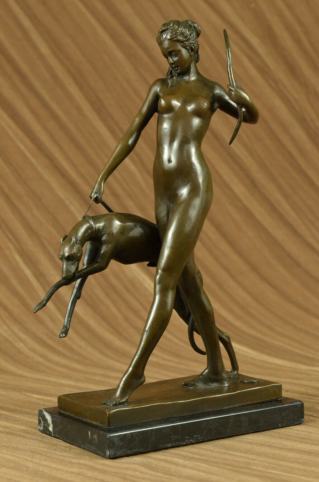 Statue Femme Nue Erotique/Art Deco Abstract Modern Diver Sport Memorabilia Bronze Sculpture Statue A