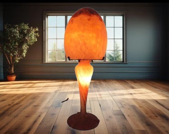 Lumières de la Ville glass Lumières De La Ville Glass Paste Table Lamp, Nancy. Art