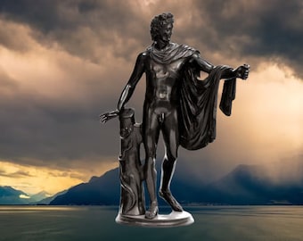 Apollo Belvedere in bronze, copy of the original from the Vatican Museums - Statue 93cm