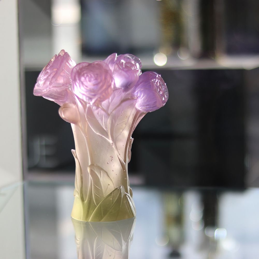 Vase Pivoine Daum/Peony Vase