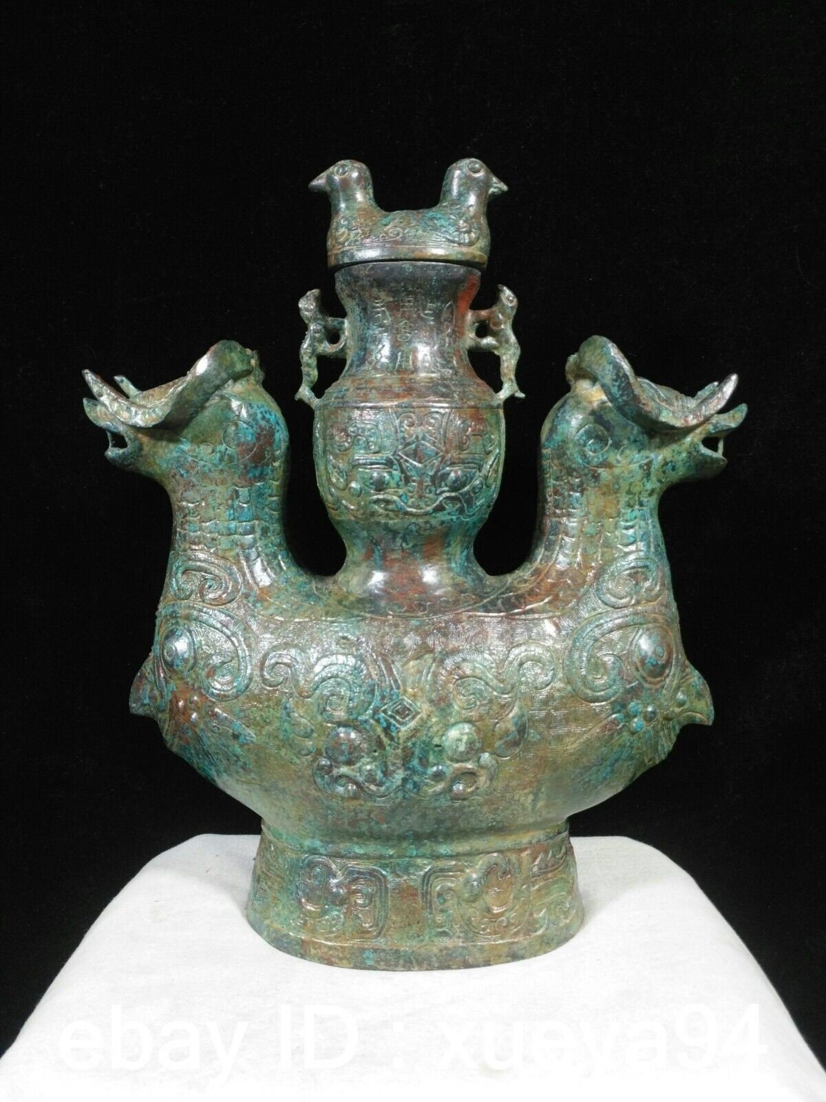 中国古代殷州王朝アイテム青銅羊ワインボトルつるポット zun - Etsy 日本