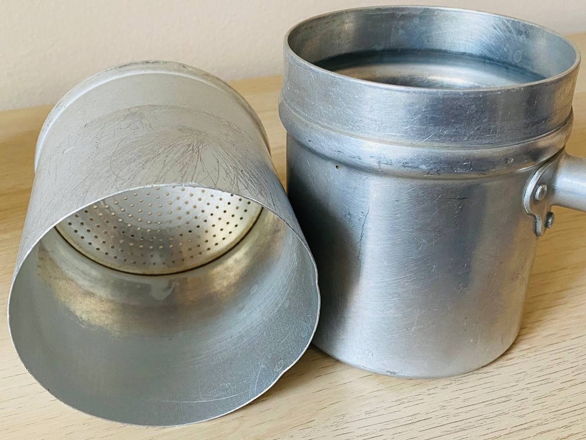 Neapolitan Coffee Maker RARE VINTAGE 1950s Percolation System Etsy