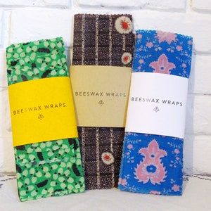 PRINTABLE Beeswax Wrap Package Sleeve Belly Band - PDF para download - Embalagem DIY para impressão de presente artesanal em casa