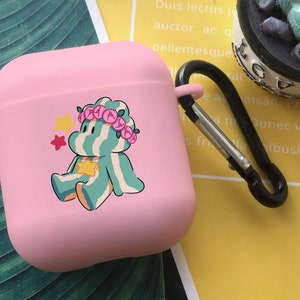 Watermelon Steven Cartoon AirPods Case Airpod Shock Proof Rubber Silicone Apple AirPods Pro Cover Air Pods Holder Airpods Keychain