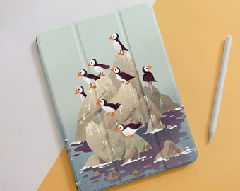 Leuke cartoon pinguïns iPad Air Case voor 10,9 10,5 10,2 "iPad 10/9/8/7th Air 5/4, Pro 12,9/11" inch Mini 6/5/4 Case Cover 2022/2021/2020