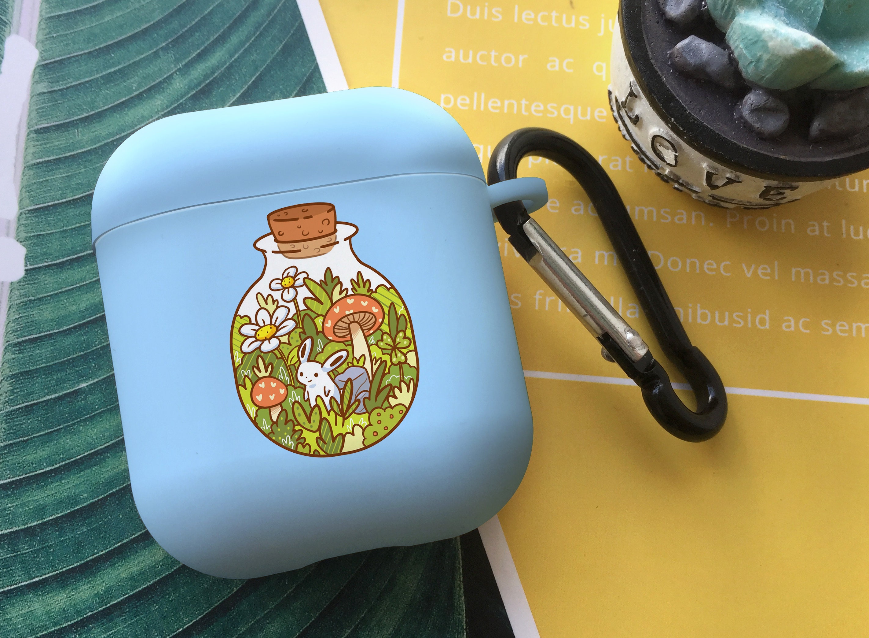 Bunny in a Bottle Airpods Case Airpod Shock Proof Rubber - Etsy