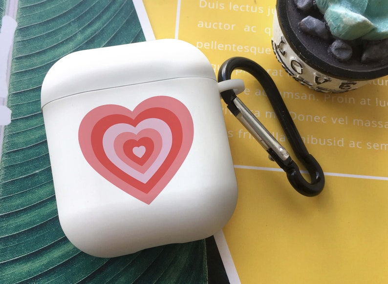 Heart AirPods Case Airpod Shock Proof Rubber Silicone Apple AirP