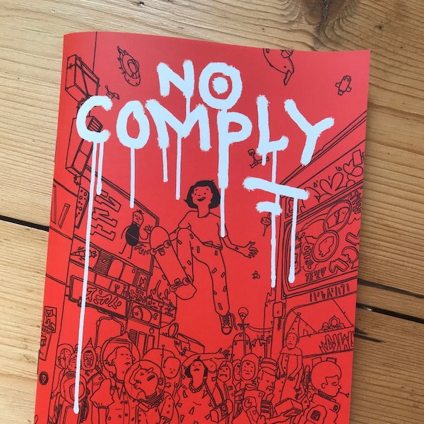 No Comply - comic by Joe Decie