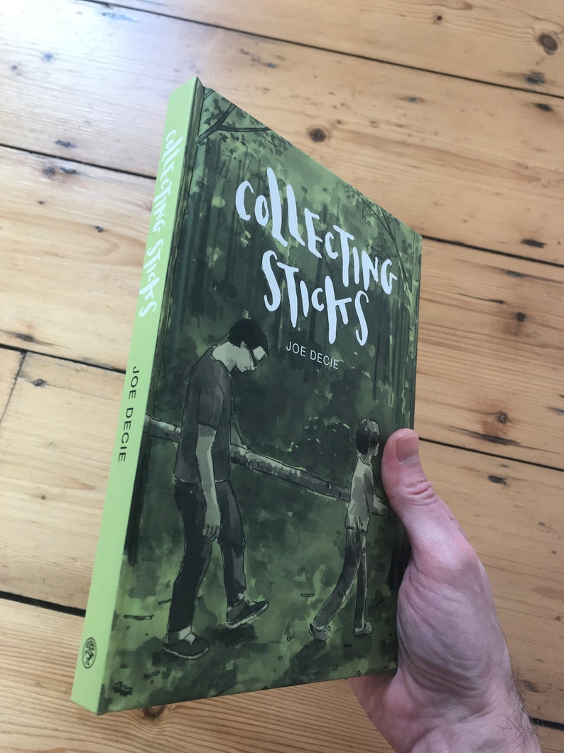 Collecting Sticks graphic novel by Joe Decie image 6