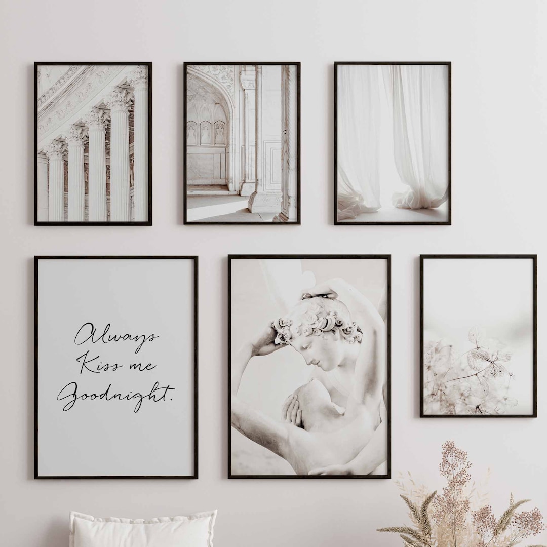 Poster Set Mit Rahmen Wohnzimmer