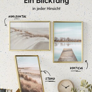 Heimlich® Bilderrahmen Aluminium Gold mit Bruchsicherem Acrylglas, Doppelpack 2 Stk. WAHLWEISE: 2x DIN A3 30x42 oder 2x DIN A4 21x30 Bild 10