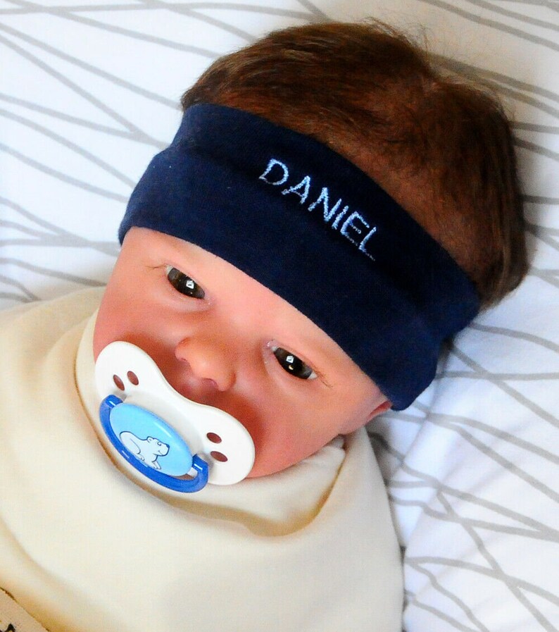 Headband Headband for Boys Girls named Baby Children Ear protection 34 to 52 image 3