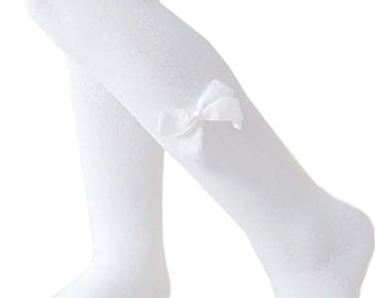 Collants Festive Baby Collants Baptême Blanc, Fête 44 50 56 62 68 74 80 86 92 98