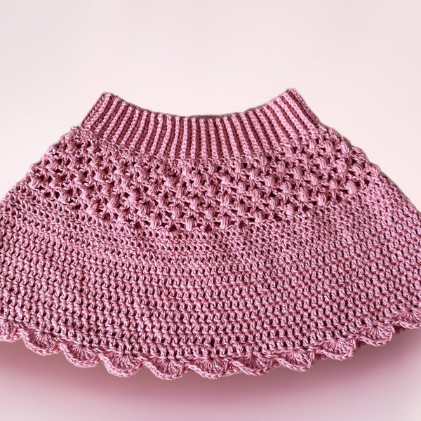 Crochet Skirt - Etsy