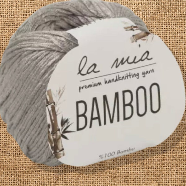 La Mia 100% Bamboo Yarn ultra soft 50g
