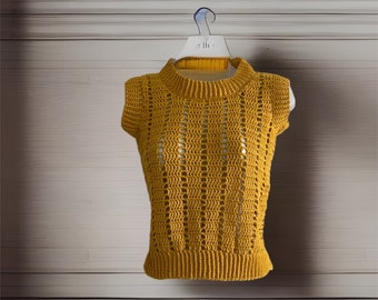 Super Easy Tank Top Pattern So Easy A Beginner Can Make it.