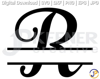 Download R Monogram Svg Etsy