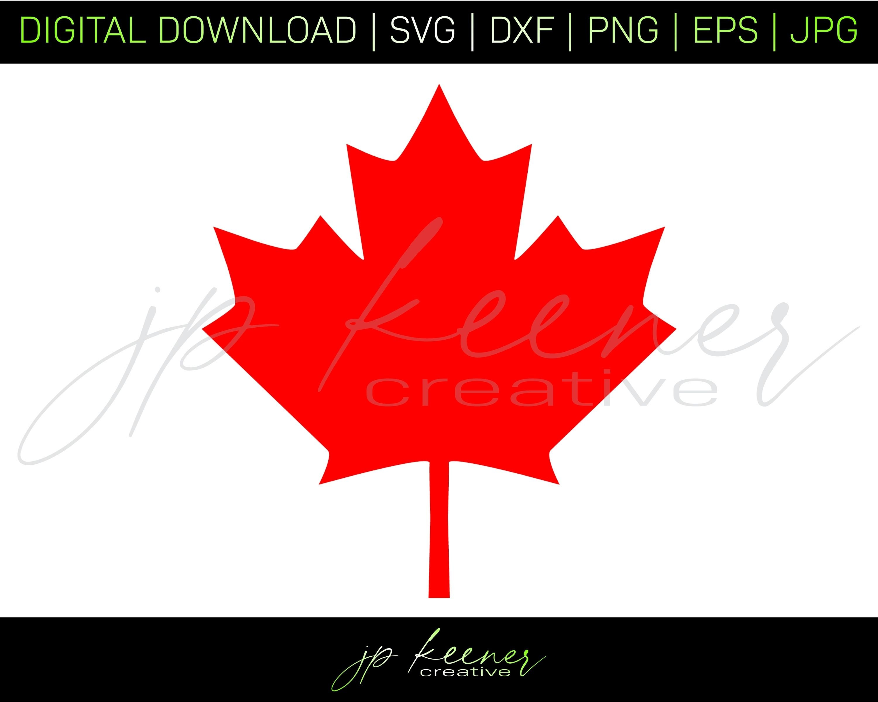 Maple Leaf SVG Bundle Maple Leaf Cut Files Maple Leaf DXF - Etsy